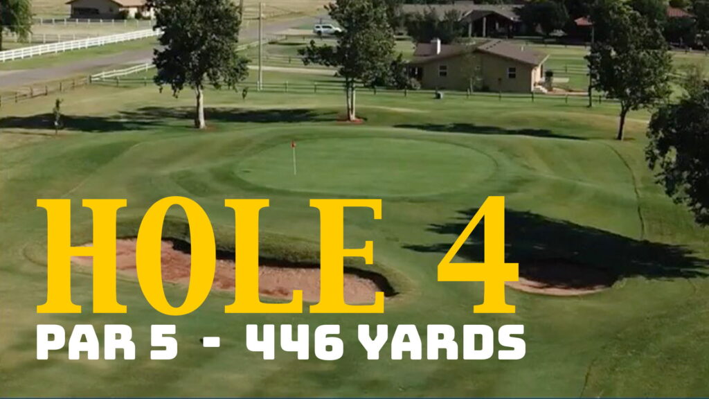 Elk City Golf and Country Club hole 4 par 5 446 yards KECO Open