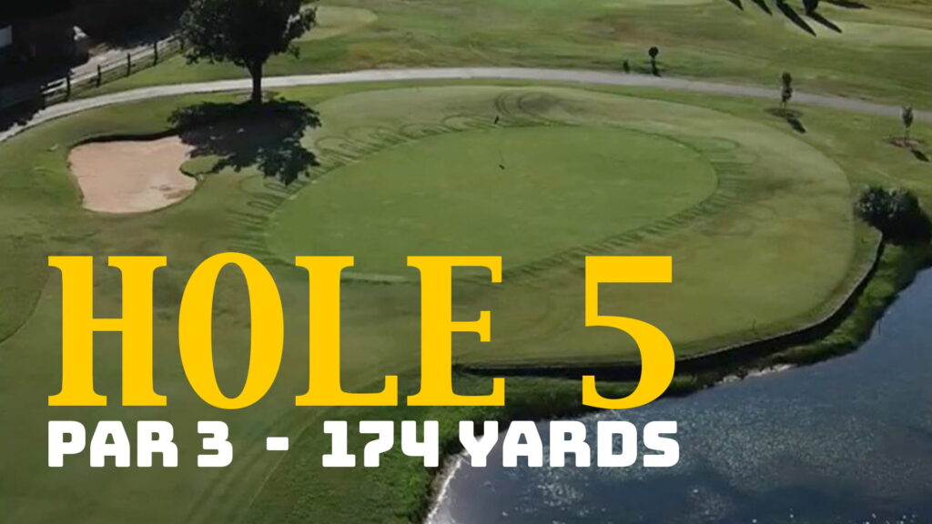 Elk City Golf and Country Club hole 5 par 3 174 yards KECO Open