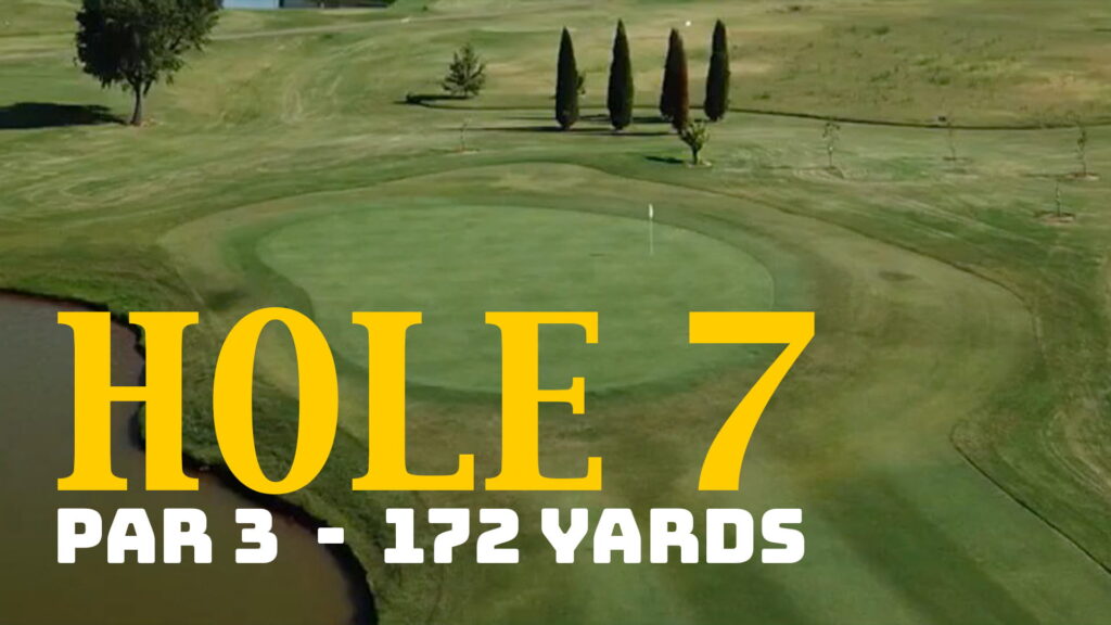 Elk City Golf and Country Club hole 7 par 3 172 yards KECO Open