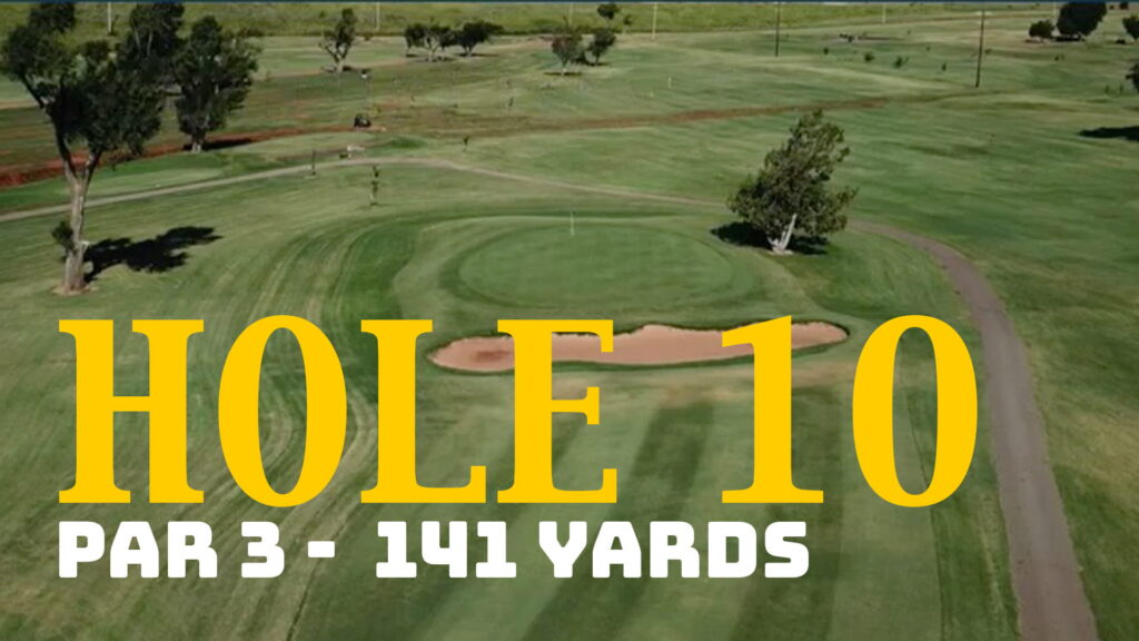 Elk City Golf and Country Club hole 10 par 3 141 yards KECO Open